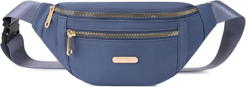 DAITET Crossbody Fanny Pack for Men&Women,Large Waist Bag & Hip Bum Bag with Adjustable Strap for Outdoors Workout Traveling Casual Running Hiking Cycling - Image 1